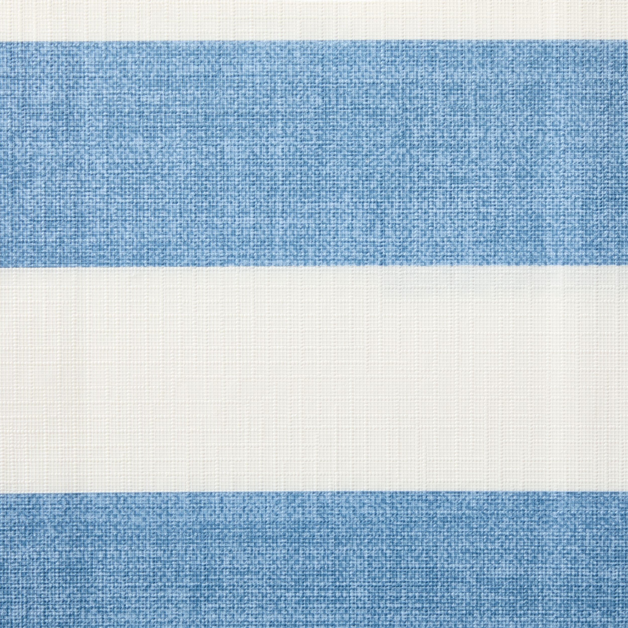CANVAS Indoor/Outdoor Stripe PEVA Table Cloth, 60-in x 84-in
