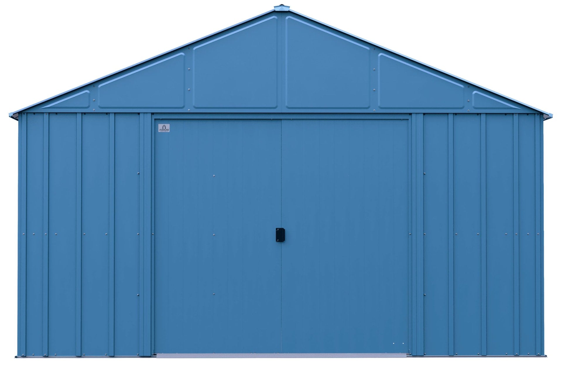 Arrow Classic 12x12-ft Blue Grey Corrosion-Resistant Steel Shed