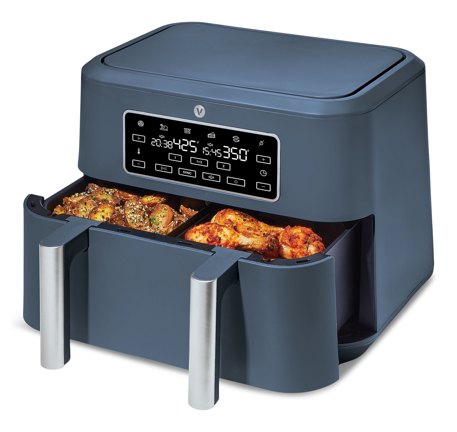Vida by PADERNO Colour Series 9-qt Trizone Air Fryer, 9-qt