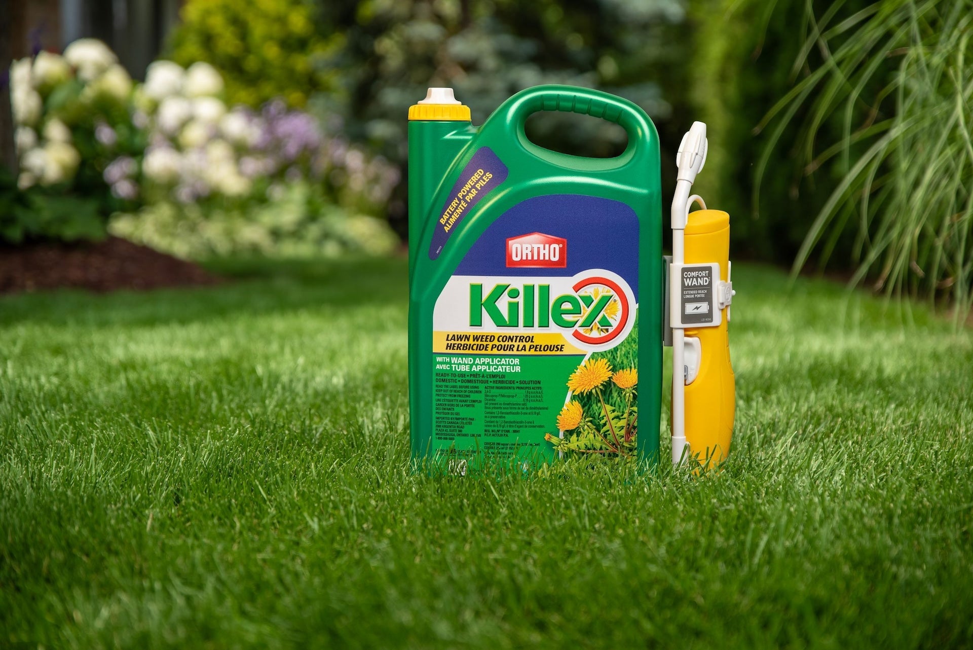 Ortho Killex Lawn Weed Control with Wand, 4-L
