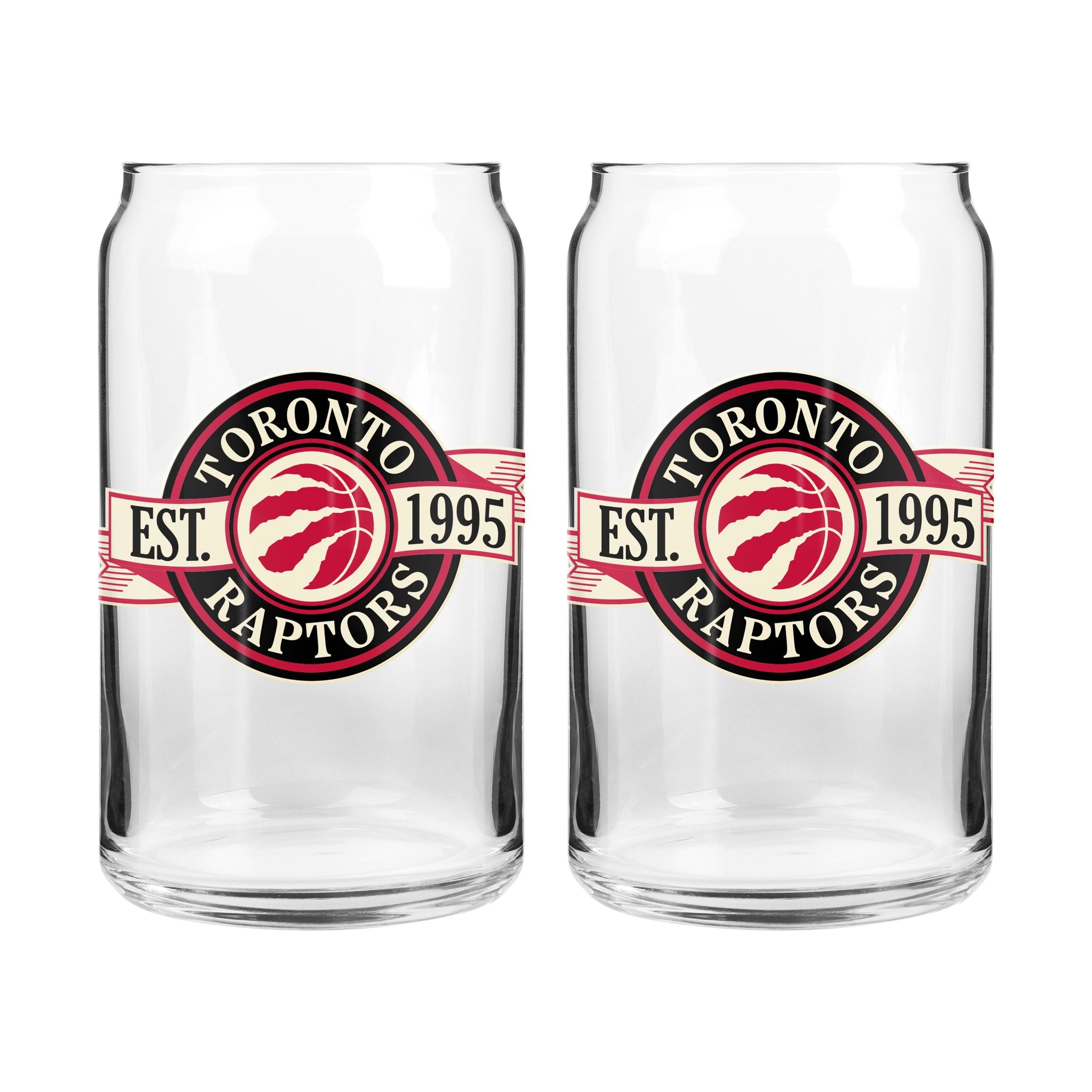 Toronto Raptors Can Banner, Officially Licensed, 2-pk