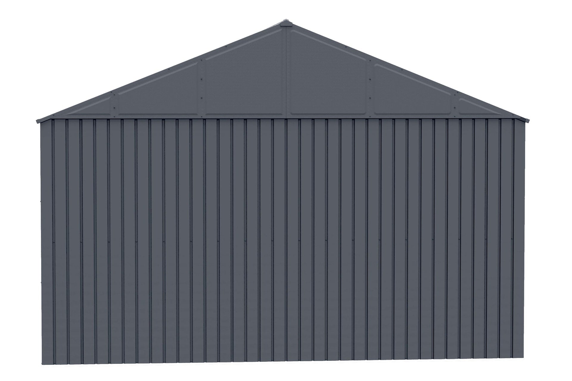 Arrow Elite 12x16-ft Anthracite Corrosion-Resistant Steel Storage Shed