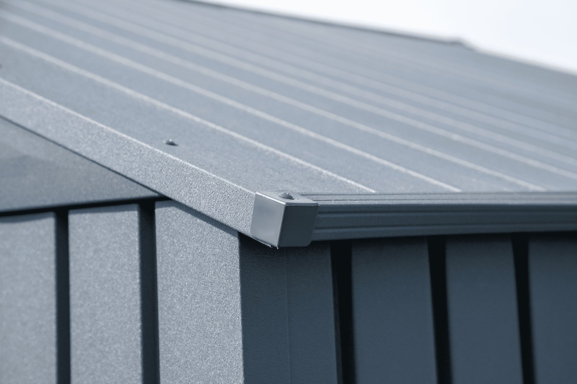 Arrow Elite 12x16-ft Anthracite Corrosion-Resistant Steel Storage Shed