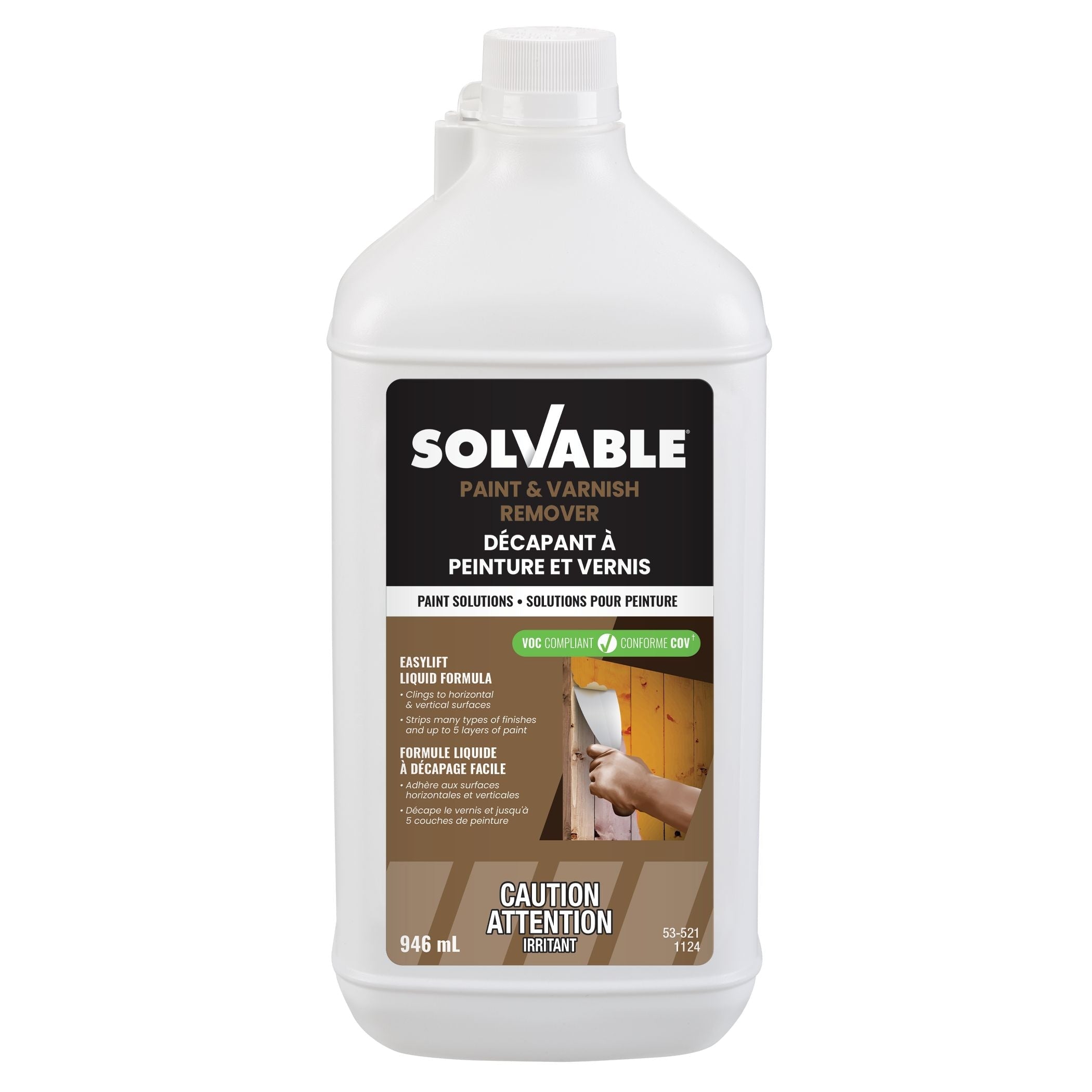 Solvable Professional Restoration Grade Multi-Surface Paint & Varnish Remover, Assorted Sizes