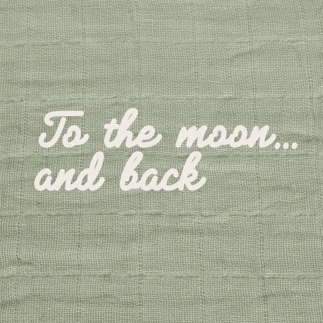 Perlimpinpin Cotton Muslin Baby Swaddle Blanket, Kaki