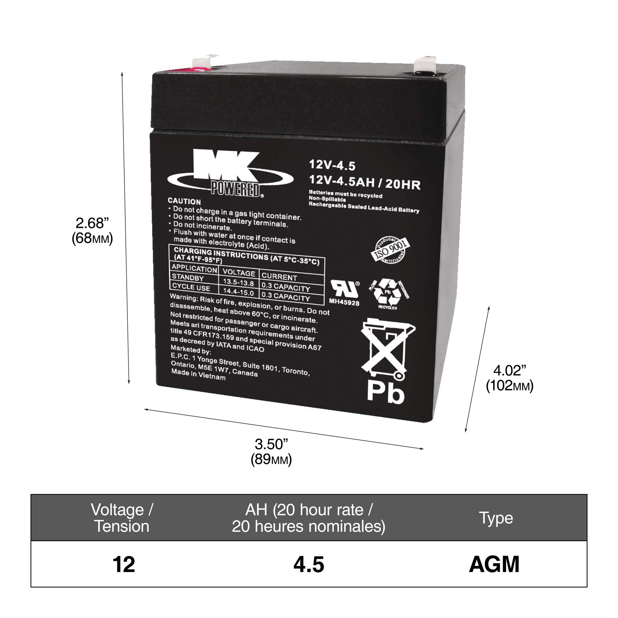 MOTOMASTER Commercial Group Size 1 6-Volt Battery