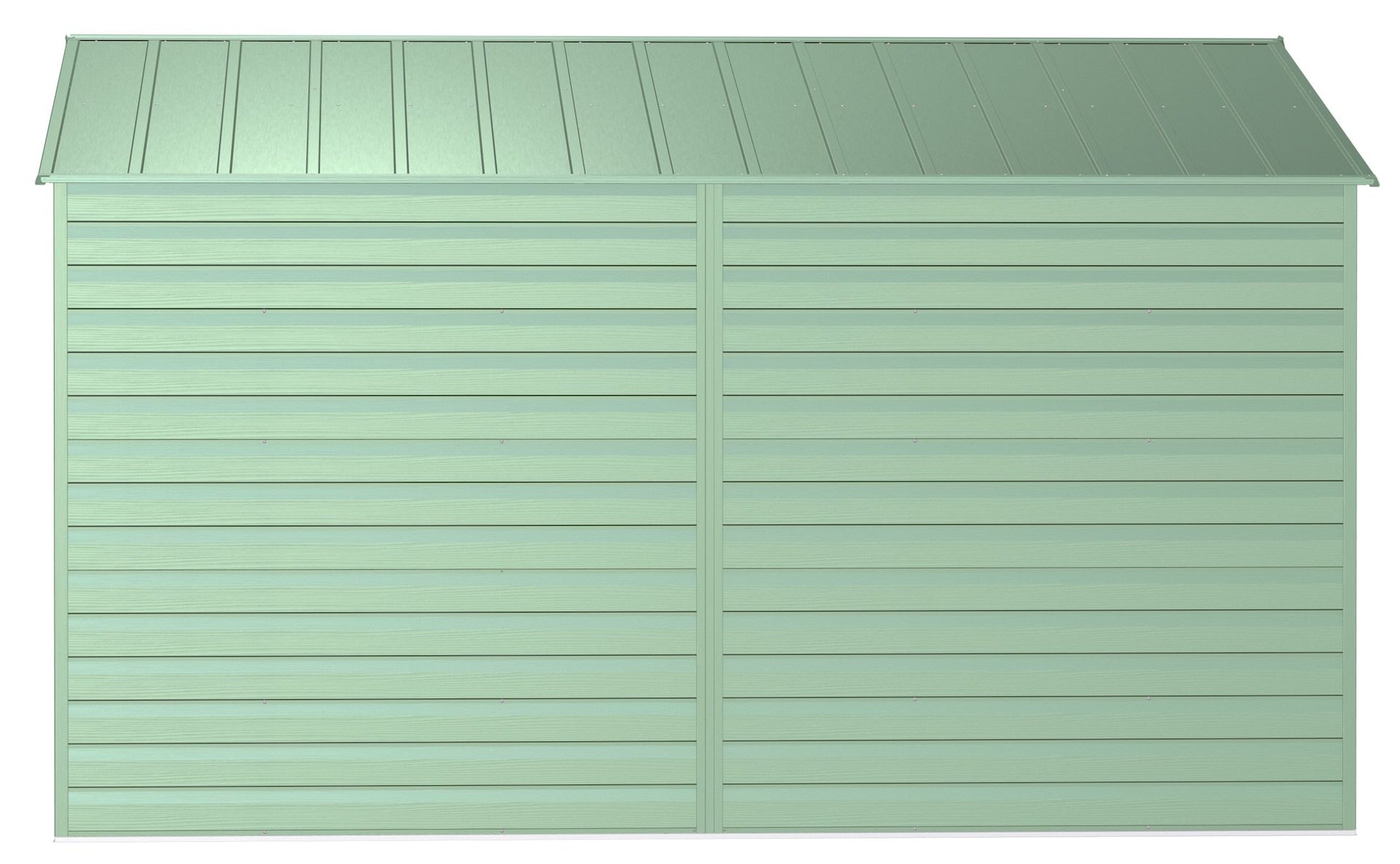 Arrow Select Galvanized Steel Storage Shed, Sage Green, 10-ft x 12-ft