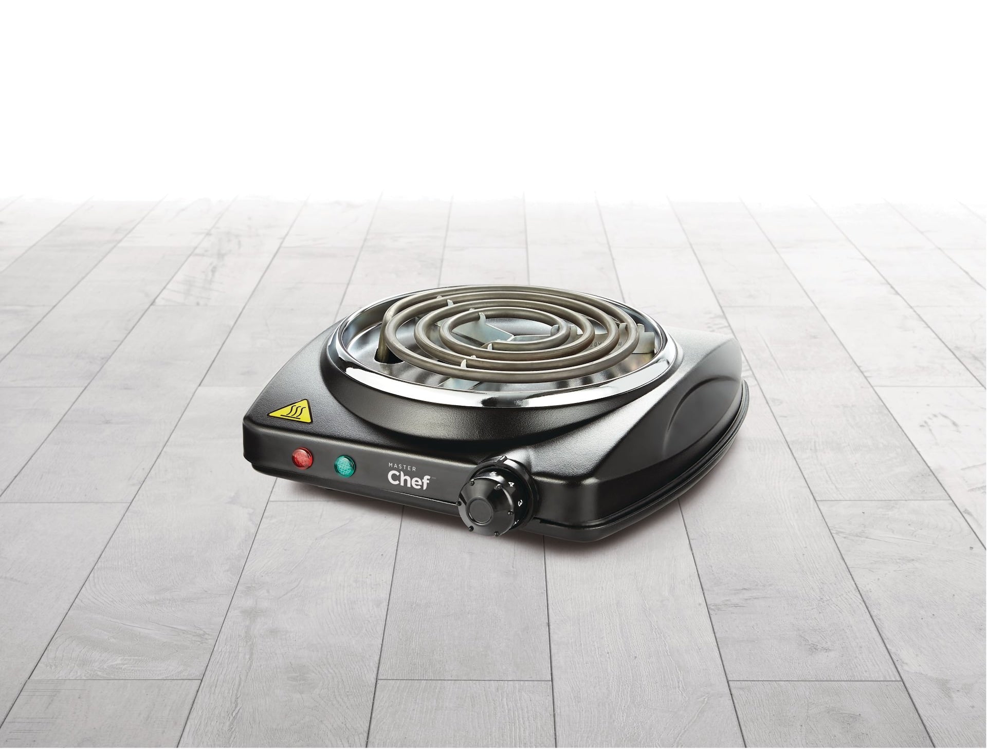 MASTER Chef Single Burner Hot Plate, Black, 1000W