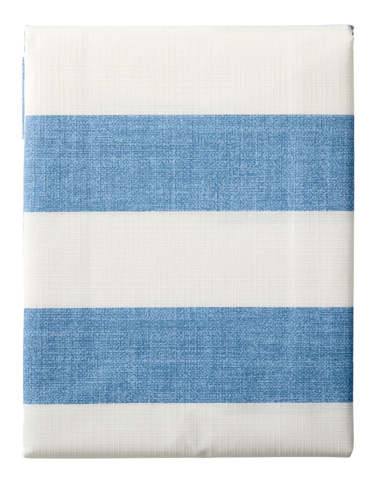 CANVAS Indoor/Outdoor Stripe PEVA Table Cloth, 60-in x 84-in