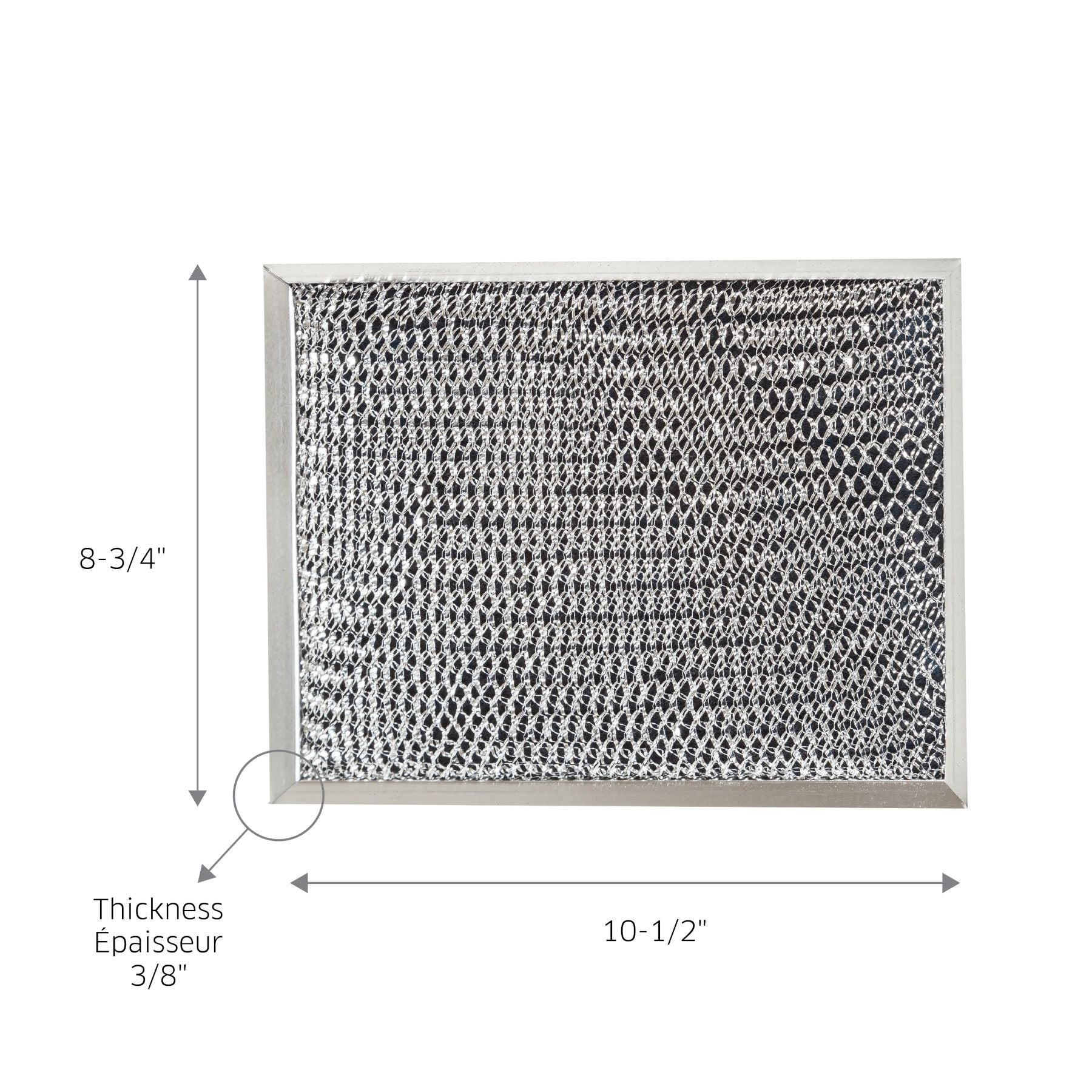 Broan 41F Charcoal Replacement Filter for Broan BU & NuTone NU Series Range Hoods
