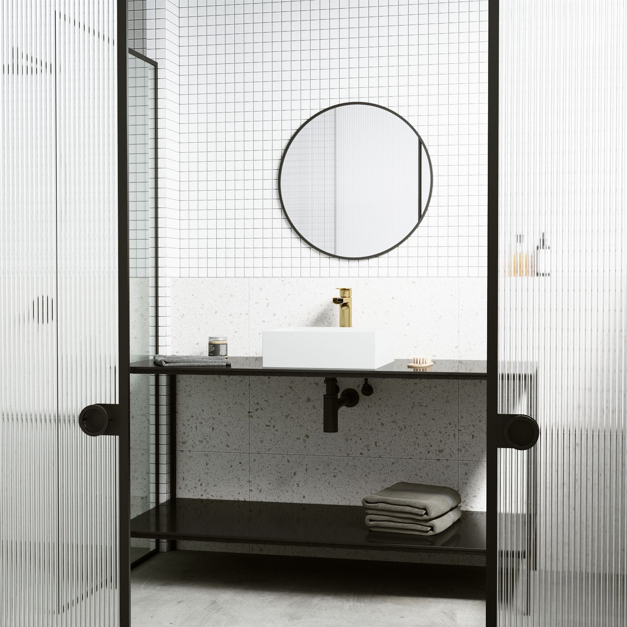 VIGO Bryant MatteStone 15x15-in Deep White Bathroom Sink/Basin with Square Vessel